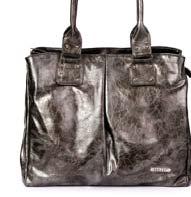 the traveller Dimensions: 38W x 32H (excluding handles) x 14 gusset cm Soft, luxurious and