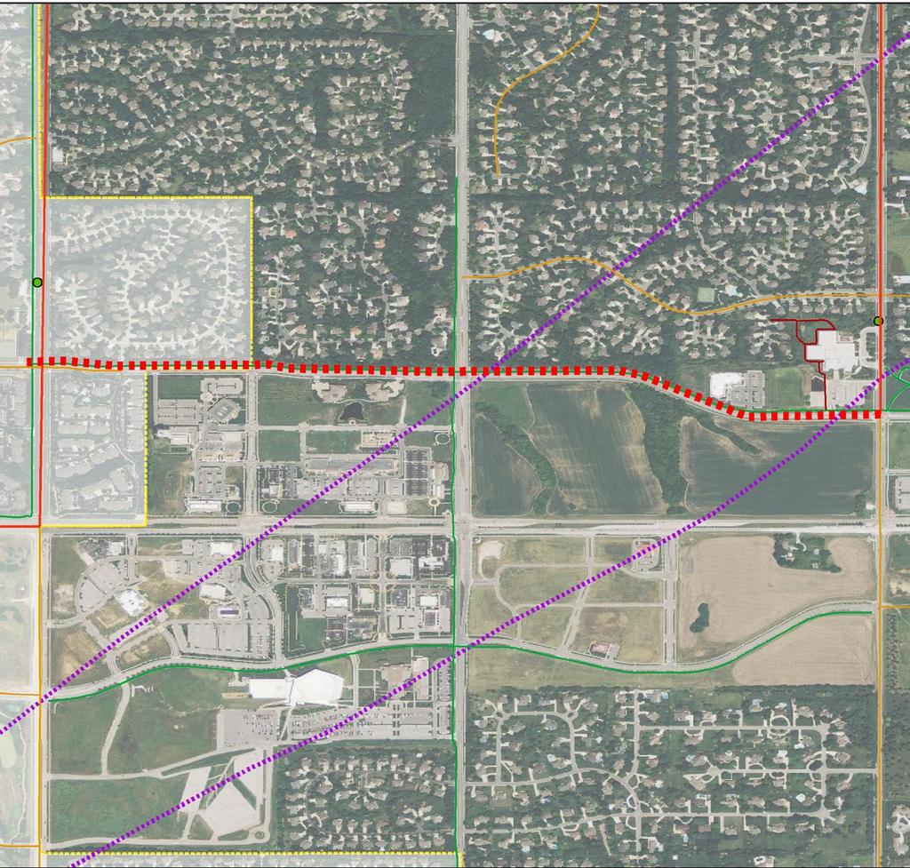 Leawood: Segment 32 all Ave all Ave 34 33 OVERLAD PARK W 133rd St W 135rd St W 137th St Briar St Roe Ave - other segments W 132nd St Mission Trail Elementary TRAILHEAD: GEZER