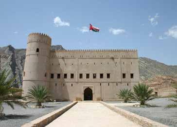 Itinerary in Detail Jabrin fort, Oman Nizwa introduction The oasis city of Nizwa, the largest in the country's interior, was the capital of Oman in the 6th and 7th centuries.