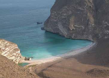 Itinerary in Detail Bay near Mughsail beach Tuesday 13 March, 2018 Juweira Boutique Hotel, Salalah All meals are included Ruins at Samhuram, near Salalah Excursion to the east of Salalah group tour