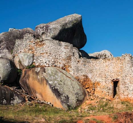 See the Great Zimbabwe Monument, the largest precolonial monument south of the Egyptian