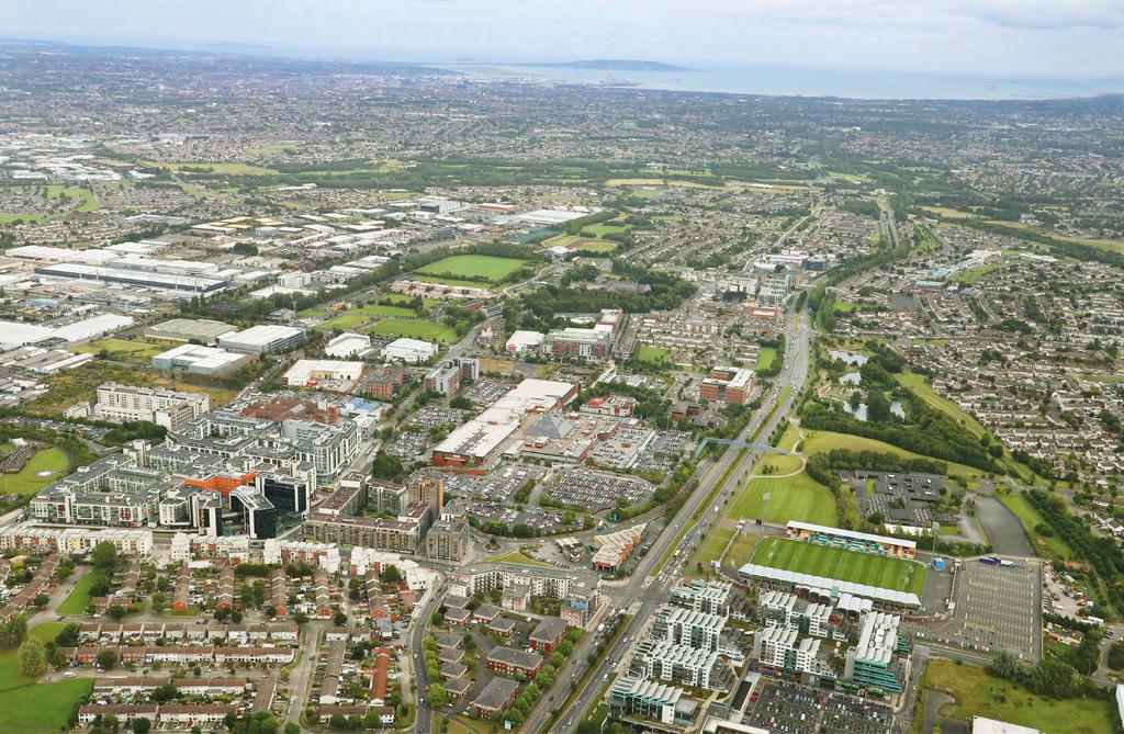 06 A True Town Centre Cookstown Industrial Estate (41,000 patients/ year 00 staff) Tallaght Cross West Apartments (507 Apartments) Tallaght Cross Hotel Broomhill Industrial