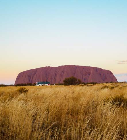 Free Hotel Pick-ups Please be outside the hotel 5 minutes prior to pick-up time Uluru (Ayers Rock) Sails in the Desert Ayers Rock Campground Outback Pioneer Desert Gardens Kings Canyon (Apr-Sep) 4.