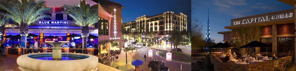 11:00AM Drive tour of the Mercato & Waterside shops Mercato offers 12 notable restaurants, over 20 upscale retailers, a vibrant year-round event calendar with most events