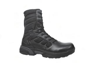 Arch Support Shield Flex Grooves for ease of movement Black 8 Waterproof EXOSpeed Boot Item # 3350 Height - 8 Sole Pattern - Tactical Lug Upper - Full Grain Leather & Air Mesh Lining - Dual-Zone