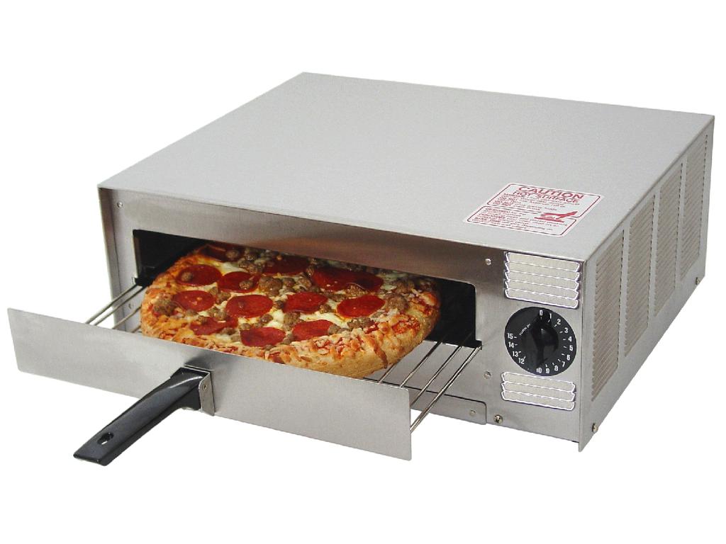 PIZZA OVEN MODEL 412-3PC, RISING DOUGH PIZZA OVEN This oven was designed expressly for baking rising dough pizzas.