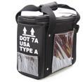 TRANSPORTATION Developed for low, medium-energy isotopes and beta protection The durable, nylon, waterproof shipping bag is designed to ensure safe, convenient