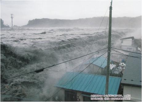 lives as shown in Photo 1 and 3. However, the tsunami overflowed into residential area (Photo.2; Miyako City). Table 4.