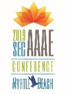 SEC-AAAE 2019 Conference Agenda Saturday, March 30 12:00 PM - 4:00 PM Site Selection Committee Meeting Embassy (Pembroke) 7:00PM - 9:00PM Board of Directors Dinner (Private Function) Embassy (Vintage