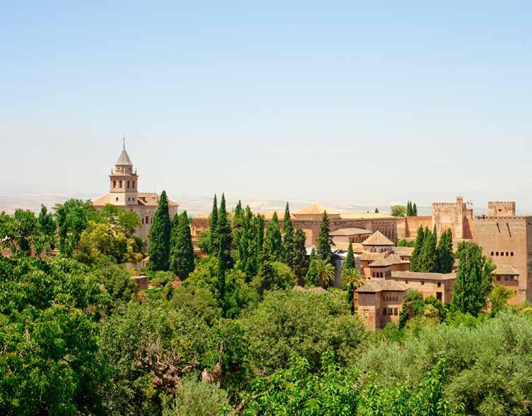 GRANADA - ALHAMBRA AND GENERALIFE Pick up from the hotel at the indicated time and departure to Granada.