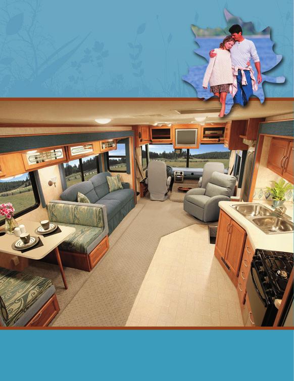 Well Designed. Enjoy a comfortable atmosphere on the road, thanks to Storm s spacious floor plan layouts.