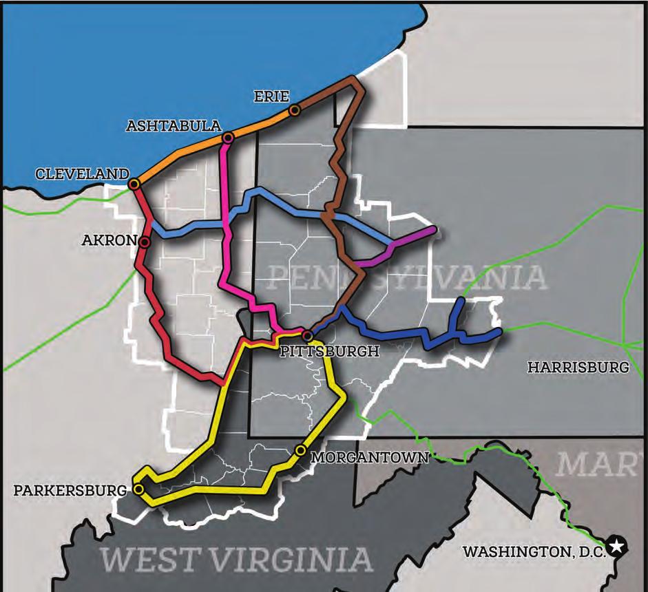 THE PROJECTS INDUSTRIAL HEARTLAND TRAILS COALITION The Industrial Heartland Trails Coalition, comprising 24 groups and