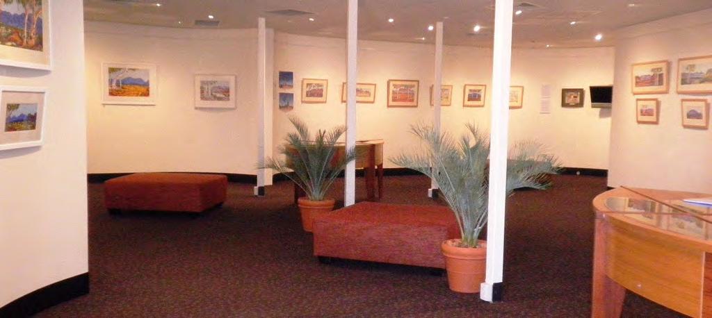 VENUE FACT SHEET: ENTRY FOYER Facilities Carpeted gallery spaced located next to the gift shop and entry statin Single phase power Toilets (1 female, 1 male and additional toilets 50 metres away) All