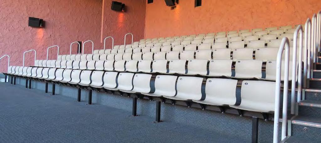 VENUE FACT SHEET: CINEMA Facilities: NEC NC2000C Digital Projector System Blue Ray DVD Play Theatre Sound System Digital Lectern and one microphone Single phase power Basic lighting of seated and