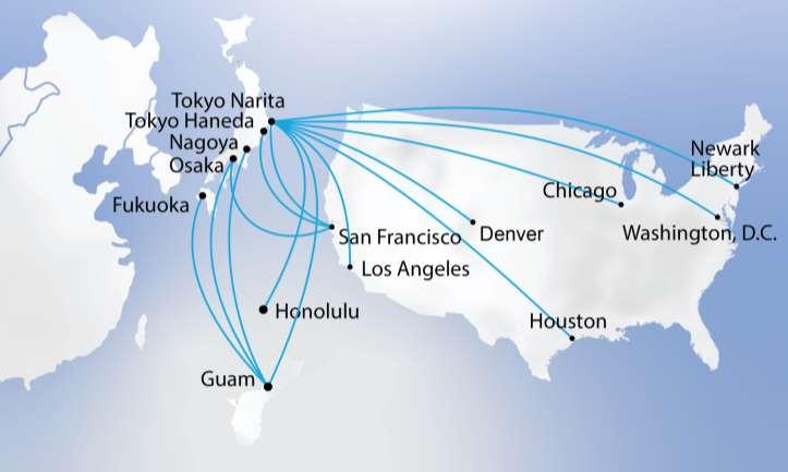 United s Current United States - Japan Service UA-102 Page 1 of 2 19 Note: