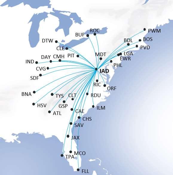 United s Washington, D.C. Proposal Will Connect Haneda With 35 U.S. Airports Totaling 1.