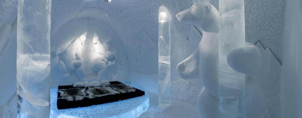 opportunity of staying in the original and in our minds still the best ICEHOTEL there is with the unique Moose Valley boutique wilderness cabins.