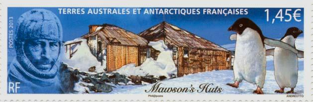 Francaises TAAF) to commemorate the centenary of the 1911 14 Australasian Antarctic Expedition (AAE).