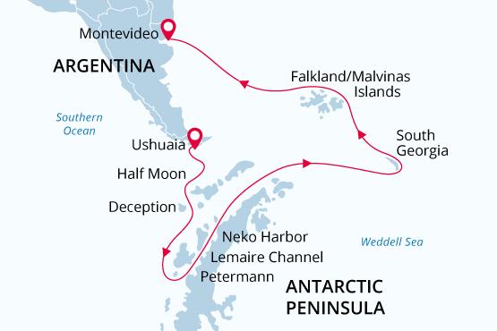 Falklands, South Georgia & Antarctica Antarctic Wildlife Adventure 25 Feb - 18 Mar 2020 23 days