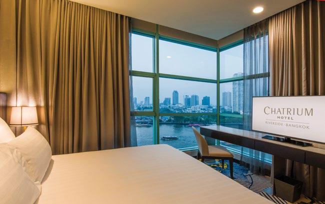 CAPTIVATING RIVERSIDE CHARM AT THE BANKS OF THE CHAO PHRAYA RIVER Chatrium Hotel Riverside Bangkok is our multiple