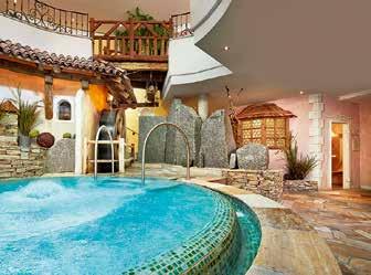 with heated indoor and outdoor pools