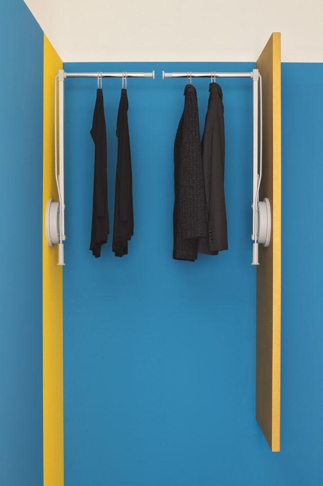 Left & Right Wardrobe Lifts GENERAL HOME & WARDROBE STORAGE WARDROBE LIFTS Pull out wardrobe lifts