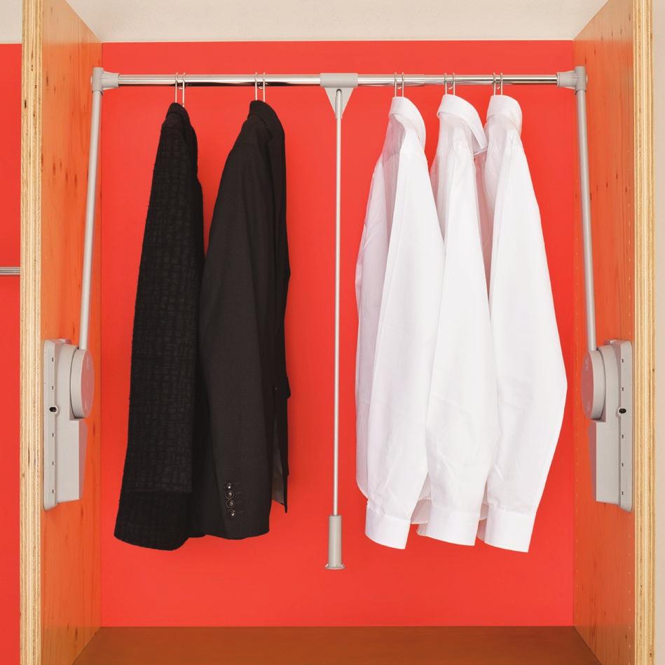 Super Lift GENERAL HOME & WARDROBE STORAGE WARDROBE LIFTS Pull out wardrobe lifts help to organise and maximise your
