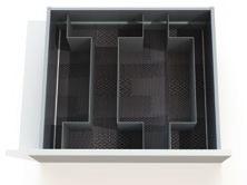 Divider, 467 x 129mm high Black DRO113 Open Space Steel Divider, 467 x 51mm high White DRO114 Open Space Steel Divider, 467 x 129mm high White DRO107 Open Space Wooden Box, 162 x