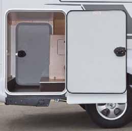 Van TI Exterior details Van class Semi-integrated Semi-integrated with lift bed Alcove Fully-integrated Lots of