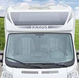 Sun TI Exterior details Van class Semi-integrated Semi-integrated with lift bed Alcove