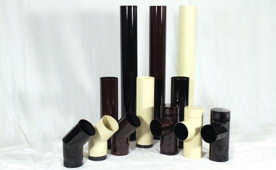 Flue Pipe and Accessories Gloss Enamel Flue Pipe Section Buttermilk Gloss Enamel Finish F1000MMBM 1000mm x 125mm dia flue pipe Buttermilk 50.00 10.00 60.00 F45BMND 45 bend without door Buttermilk 55.