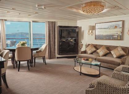 An intimate ship hosting only 700 pampered guests, Seven Seas Mariner offers an ideal setting to access those more intimate ports-of-call that larger vessels cannot visit.