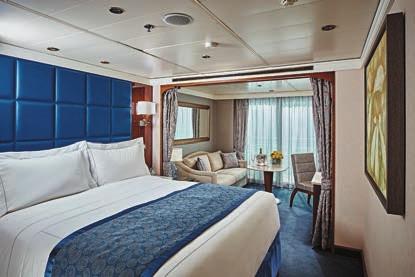 1-Night Pre-Cruise Luxury Hotel Package Including: Ground Transfers Breakfast Porterage Priority Online Shore Excursion and Dining Reservations Binoculars, illy Espresso Maker & Cashmere