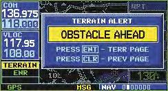 SECTION 11 TERRAIN 11.3 TERRAIN ALERTS TERRAIN alerts are issued when flight conditions meet parameters that are set within the TERRAIN system software algorithms.
