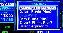 To create a new flight plan: 1) Press the FPL Key. 2) Turn the small right knob to select the Flight Plan Catalog Page.