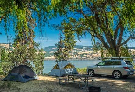 RV sites, walk-in tent sites and a hiker/biker camp. Open mid-march to October. Viento State Park, 8 miles west of Hood River (I-84 exit #56).