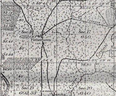 6 Part of an 1897 GLO Township Plat MAPS, NOTES, AND RELIC HUNTING By Chuck Marcum My favorite maps are the GLO Township Plats.