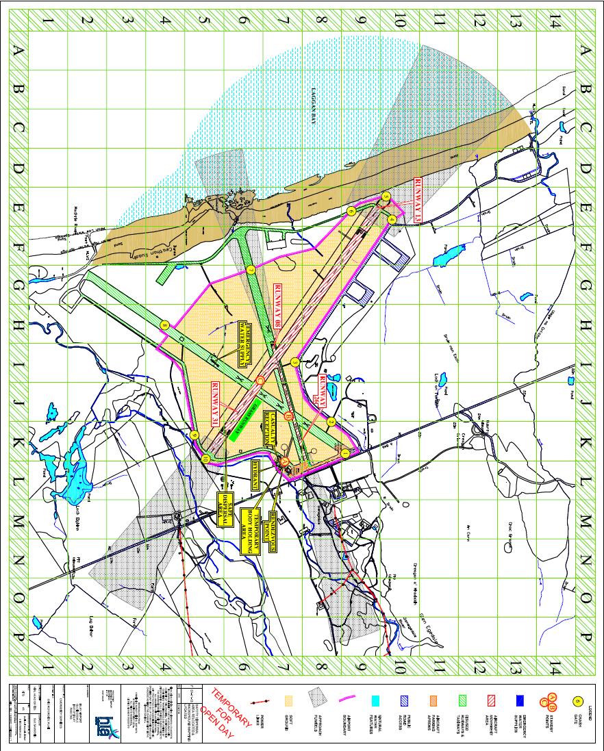 4 Site Maps Islay Airport Emergency Orders Grid Reference