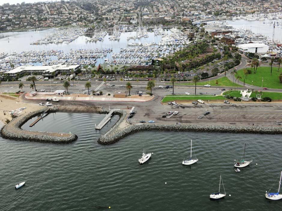 Shelter Island Boat Launch Replacement Will enlarge basin interior Will enlarge basin interior Provide more docking areas Allow greater maneuverability, enhance public safety and increase