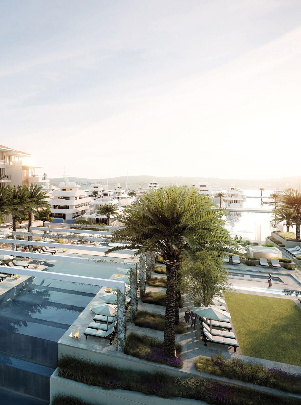 A C O A S T A L C O N N E C T I O N Developers worldwide are building mixed-use marinas that cater to