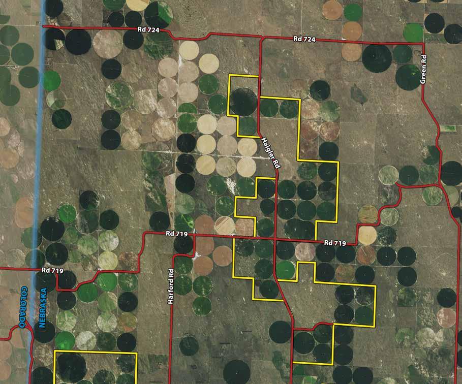 Dundy County, NE Yuma County, CO DUNDY COUNTY, NEBRASKA & YUMA COUNTY, COLORADO FARM DESCRIP- TIONS: 20,523± acres with approximately 14,164± acres