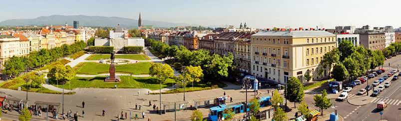 Zagreb is the administrative, economic, diplomatic and cultural capital of the country, with a