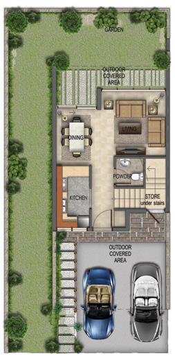 AKOYA FRESH TYPICAL FLOOR PLANS VILLA TYPE RR-EM GROUND FLOOR FIRST FLOOR Unless stated above, all accessories and interior finishes such as wallpaper, chandeliers,