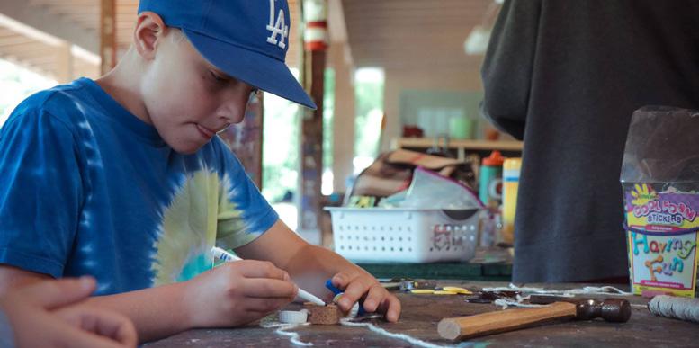 ART CAMP RISING GRADES 6-8 Want to leave your mark on Kirkwood? With Art Camp, you ll spend your week with a group of like-minded artsy friends working on cool projects that will keep your hands busy.