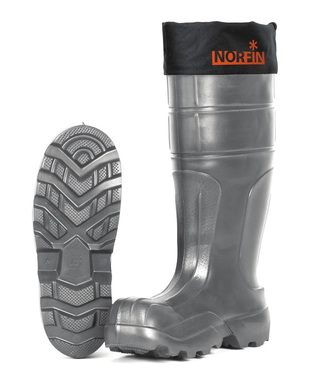 34 ULTIMATE PROTECTION Glacier WINTER BOOTS NORFIN GLACIER boots made of EVA material with removable insole ensure continuous thermal protection at temperatures as low as 50 C.