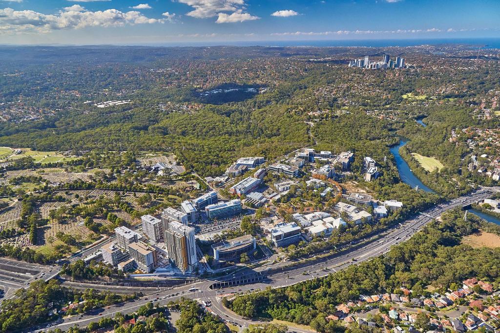 VIEW FROM ABOVE 3 Chatswood to Sydney CBD