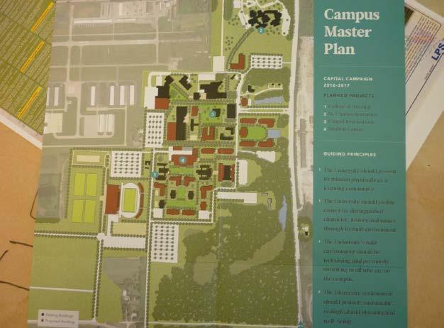 and single family homes to the south of campus, providing nearby living opportunities for university