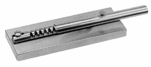 MEDIASTINOSCOPY Instrumentation NORRIS SPONGE HOLDING FORCEPS Scope Holders 506747 Bayonet-shaped, cross action forceps designed for use in mediastinoscopy.