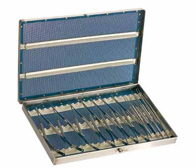 SPECIALTY SETS Pilling Micro Vascular Set PILLING MICRO VASCULAR SET OF 11 INSTRUMENTS 357651 357652 357653 357650 Tray and Set 429594 Tray only 8" (20.5 cm) x 12 1/2" (31.