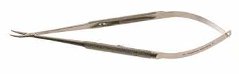 5 cm) 357653 You-Potts Scissors, angled 45 degrees, 12 mm blades, 7-3/8" (18.5 cm) 357654 Micro Needle Holder, straight, no lock, 1.15 mm jaw, 7-3/8" (18.